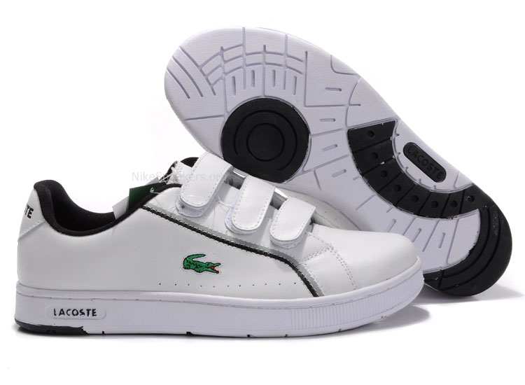 Mens Lacoste Camden Retro Trim white/black Mens Lacoste Camden Retro Trim white/black