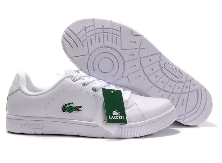 Mens Lacoste Carnaby Shoes White Mens Lacoste Carnaby Shoes White