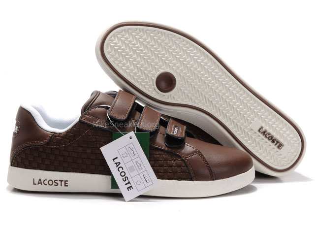 Mens Lacoste Prep CB Shoes Brown Mens Lacoste Prep CB Shoes Brown