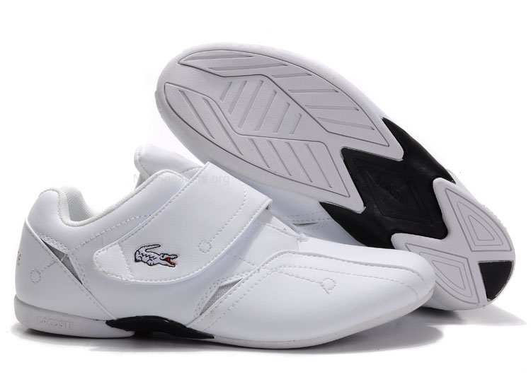 Mens Lacoste Protect Laser Shoes White/Black1 Mens Lacoste Protect Laser Shoes White/Black1