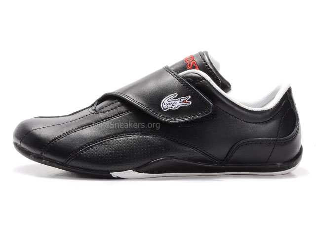 black Mens Lacoste Shua Strap Shoes black Mens Lacoste Shua Strap Shoes