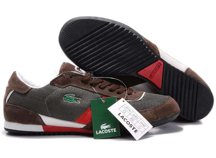 Mens Lacoste ZEPHER MR2 Shoes brown/red Mens Lacoste ZEPHER MR2 Shoes brown/red