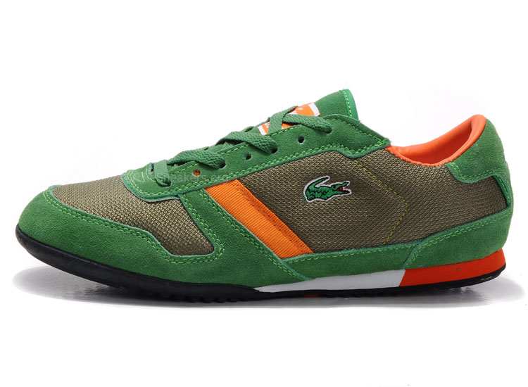Mens Lacoste ZEPHER MR2 Shoes green/orange Mens Lacoste ZEPHER MR2 Shoes green/orange