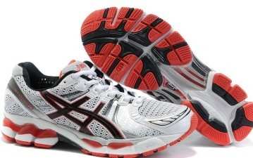ASICS GEL NIMBUS 9 Shoes - Red/Grey/Silver ASICS GEL NIMBUS 9 Shoes - Red/Grey/Silver