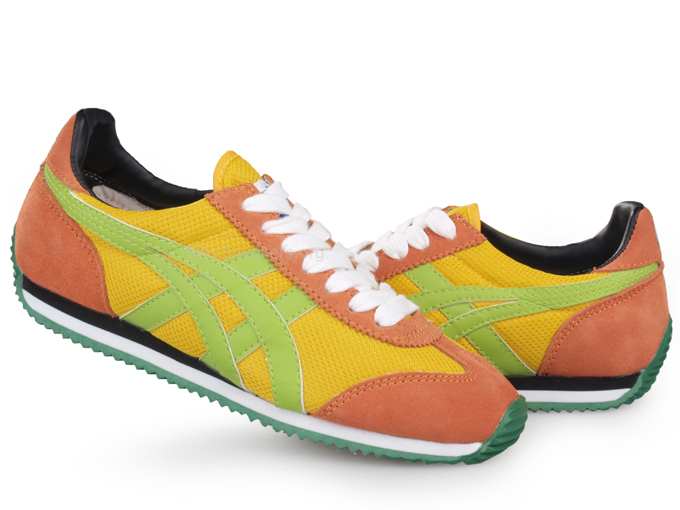 Asics Onitsuka California 78 Shoes Orange/Yellow/Green Asics Onitsuka California 78 Shoes Orange/Yellow/Green
