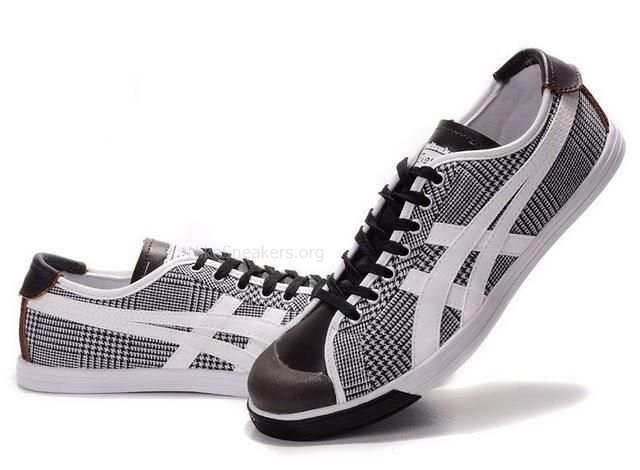 Asics Coolidge Lo Shoes Black/White/Brown Asics Coolidge Lo Shoes Black/White/Brown