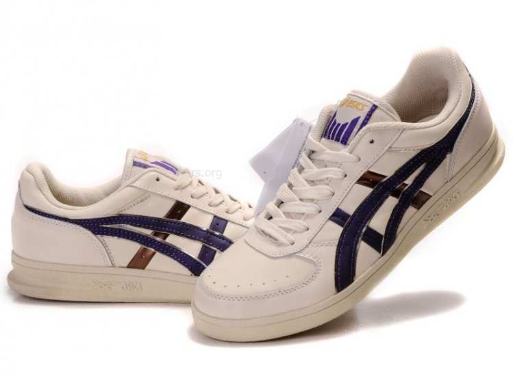 Asics Top Seven Shoes Beige/Purple/Brown Asics Top Seven Shoes Beige/Purple/Brown