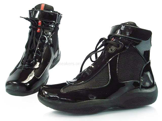 Prada Women's High Shoes Full Black Prada Women's High Shoes Full Black