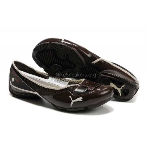 Puma Saba Ballet Gloss Women Brown Grey Puma Saba Ballet Gloss Women Brown Grey