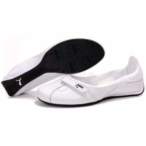 Puma Saba Ballet Gloss Women White Black Puma Saba Ballet Gloss Women White Black