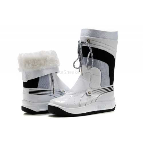 Puma Boots Women white Black Puma Boots Women white Black