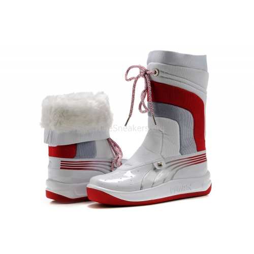 Puma Boots Women White Red Puma Boots Women White Red