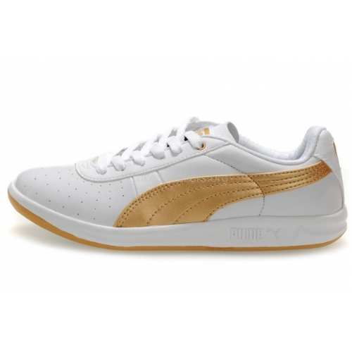 Puma California Womens White Glod Puma California Womens White Glod