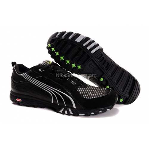Puma Complete Vectana Mens black grey white green Puma Complete Vectana Mens black grey white green