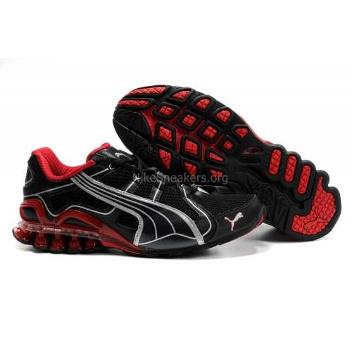 Puma Complete Vectana Mens black red white Puma Complete Vectana Mens black red white