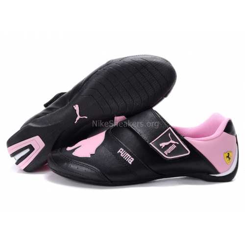 Puma Ferrari BigWomens Dark Black Pink Puma Ferrari BigWomens Dark Black Pink
