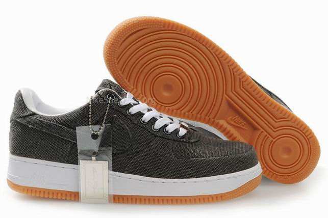 Nike Air Force 1 Shoes Black/White Nike Air Force 1 Shoes Black/White