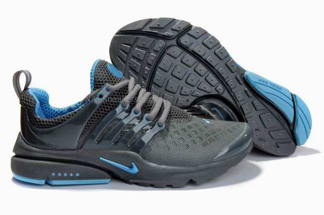 Nike Air Presto Shoes Dark Grey/Blue Nike Air Presto Shoes Dark Grey/Blue