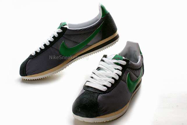 Nike Cortez Shoes Black/Green/ Nike Cortez Shoes Black/Green/