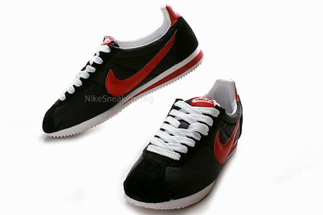 Nike Cortez Shoes Black/Pink Nike Cortez Shoes Black/Pink