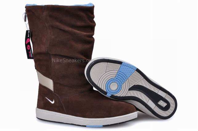 Nike High Boots Brown Nike High Boots Brown