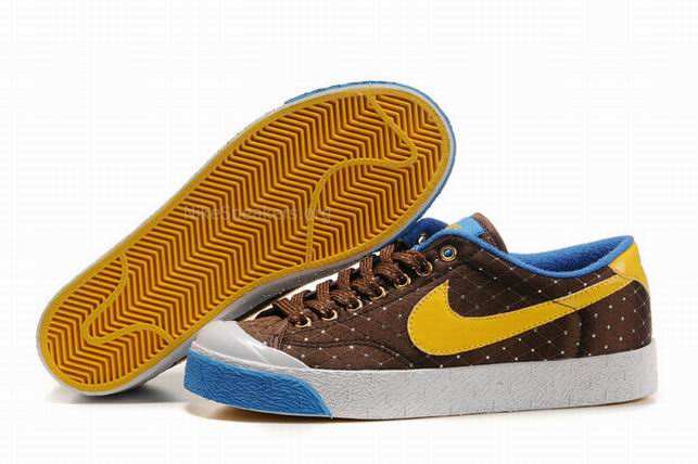 Nike Lengend Shoes Brown/Yellow/Blue Nike Lengend Shoes Brown/Yellow/Blue